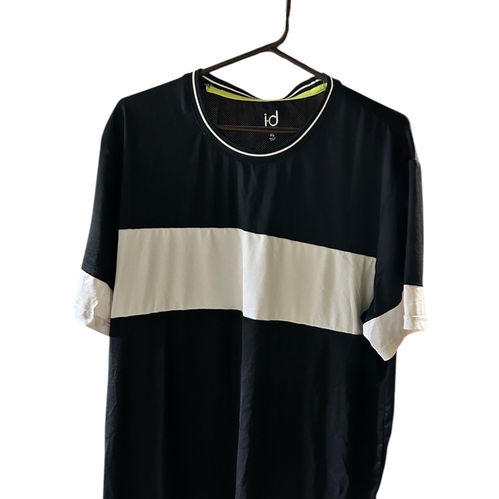 Ideology Men's Black and White Shirt size xlarge